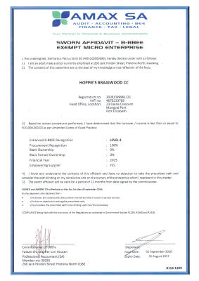 hoppies-braai-wood-bee-certificate